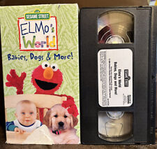 Elmo’s World Babies, Dogs & More! VHS Video Sesame Street Combined Ship Discou