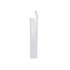 72mm Child Resistant Pop Top Cartridge Tubes Clear 1mL 0.5mL (1000 Pack) 1000