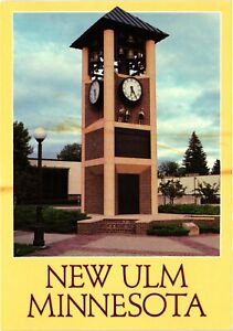 Continental Postcard Glockenspiel Clock Tower New ULM Minnesota