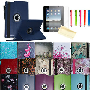 360 Rotating Smart Case Magnetic Cover Stand for Apple iPad 12.9 10.9 10.2 9.7