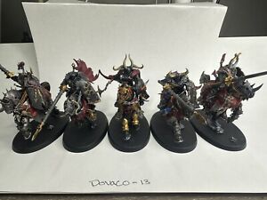 Chaos Knights - Age Of Sigmar - Warhammer - PAINTED