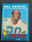 1971 Topps Set Break #118 Mel Renfro Dallas Cowboys Football Card- EX