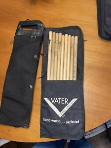 LOT of 9 VNTG Drum Sticks - Sound Percussion And Two Cases