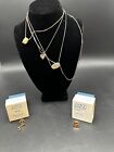 Lot of 6 Vintage Avon Costume Jewelry 4 Necklace, 2 Pins with boxes