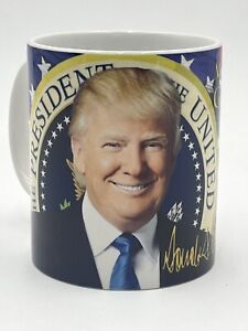 President Trump - The President - MAGA Flag Coffee Cup Mug - 11 Oz