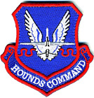 US Air Force Patch:  20th Attack Squadron Hellhounds Command