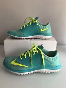 NIKE Women's FS Lite Running Shoes Turquoise Size 8