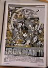 New ListingMondo Tyler Stout Art Iron Man 2 Variant Marvel Comics 24 x 36 Screen Print