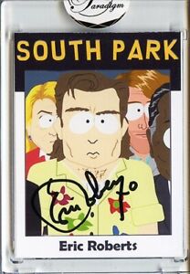 -SOUTH PARK- Eric Roberts Signed/Autograph/Auto Certified TV Cartoon Card