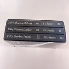Fifty Shades Trilogy 3 Box Set Fifty Shades of Grey, Darker, Freed by EL James