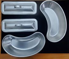 Vollrath stainless steel medical trays