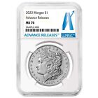 2023-P (MS70) Morgan Silver Dollar NGC Advance Releases AR
