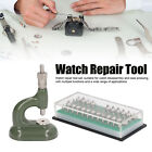 Pro Watch Repair Staking Tool Press Set Watchmaker Jewelling Punching Kit DIY