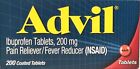 Advil Ibuprofen 200 mg Pain Reliever Fever Reducer 200 Coated Tablets 01/2025