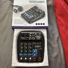 professional 4 channel mixing console Aux Paths Effects Processor