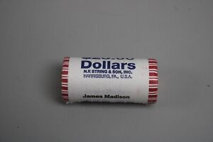 Complete Roll of Presidential Dollar $1 Coins - James Madison