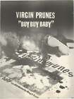 Virgin Prunes BUY BUY BABY Original UK poster for the 1981 EP Twenty #155018