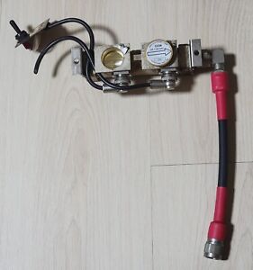 Bird 43 Thruline Wattmeter Dual Line Section w/ 100J-1100 100W HF Slug Element