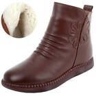 Women Boots Winter Natural Wool Fur Real Leather Snow Boots Large Size Shoes