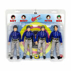 The Monkees 8 Inch Retro Action Figures Series: Blue Band Outfit Four Pack