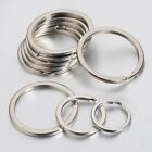 5pcs 15-50mm  Steel Key Rings Chains Flat Hoop Colored Rings #B5C4