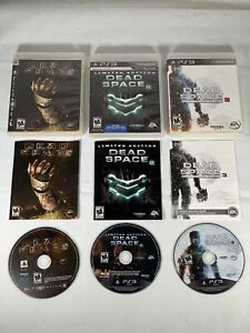 Dead Space Trilogy 1,2,3 PS3 PlayStation 3 Lot of 3 Games