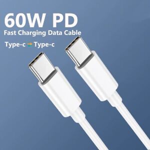 New  iPhone 15/Samsung USB-C to USB-C cable fast charger C-type charging cable