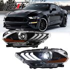 LED DRL Headlights For 2018 2019 2020 2021 2022 2023 Ford Mustang Headlamps PAIR (For: 2018 Ford Mustang GT)