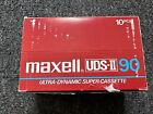 Maxell uds-ii 90(1) And UR90(8) And One TDK 90 Lot of 10 Cassette Tapes