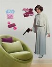 Star Wars classic PRINCESS LEIA wall stickers MURAL decals 54 inches tall decor