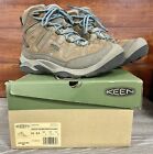 Keen Circadia Women's Brown Leather Waterproof Mid Hiking Boots Size 8.5