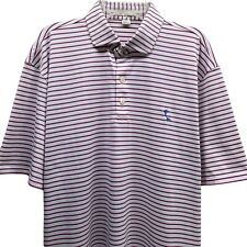 HOLDERNESS & BOURNE / LARGE / MULTI / STRIPED / COUNTRY CLUB / POLO / SHIRT