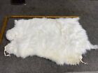White Genuine Rabbit Fur Pelt | Craft Grade Rabbit Skin