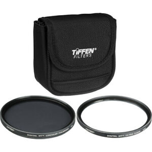 Tiffen 67mm Digital HT Twin Pack Filter Kit Ultra Clear & Circular Polarizer