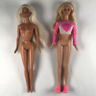 LOT OF 2 EUC Barbie Mattel 2000 Picture Pockets Ocean Friends Doll Shoes Clothes