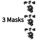 DYOB Israeli 3 GAS MASK Respirator Mask, Paintball Mask, Halloween Mask, Nuclear