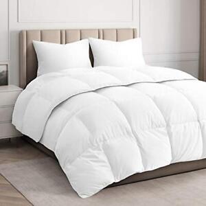New Listing Comforter Duvet Insert – Warm, Lightweight & Breathable Size Down Full White