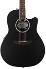 Ovation Applause AB28-5S Super Shallow Acoustic-electric Guitar - Black Satin