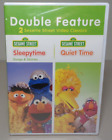 Sesame Street: SLEEPYTIME SONGS & STORIES / QUIET TIME New DVD Double Feature