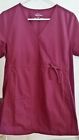 Plum Colored Medical Scrub Top and Pants Set- Size Small Never Worn