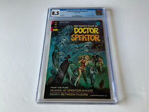 OCCULT FILES OF DOCTOR SPEKTOR 4 CGC 8.5 WHITE COOL COVER GOLD KEY COMICS 1973