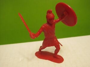 MARX Warriors of the World Playset Roman Knight 60mm PLASTIC TOY SOLDIERS