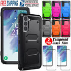 For Samsung Galaxy S21 FE S21 Plus/Ultra Shockproof Case Cover Screen Protector
