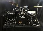 Crush 5-Piece Drum Kit 22x18, 16x15 12x8, 10x7, 14x5.5 w/ Hardware and Cymbals