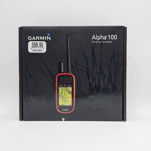 New Garmin Alpha 100 GPS Track and Train Handheld