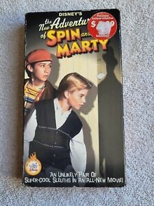 New ListingThe Adventures of Spin and Marty (VHS, 2001) DISNEY Full Length ex-rental TESTED