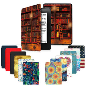 For Amazon Kindle Paperwhite 6'' Case Cover Smart Magnetic Wake / Sleep