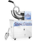 Commercial Snow Cone Machine, Countertop Ice Shaver Slush Maker
