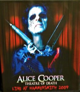 Alice Cooper  Live 2009, NEW! Blu Ray Theater of Death London, 26 Tracks Concert