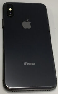 Apple iPhone X A1865 64GB Space Gray Unlocked iOS Smartphone - GOOD